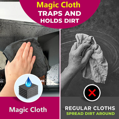 Magic Microfiber Cleaning Cloth (5-Pack)