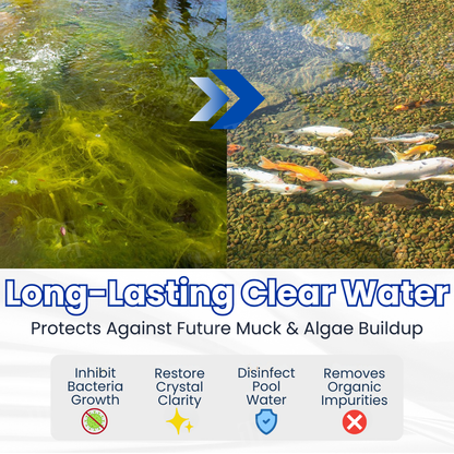 Aqua-Sentra Pro Formula- End AlgaeNightmares, Restore YourPond's Beauty Fast!