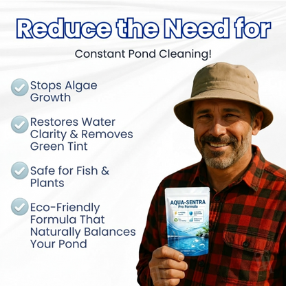 Aqua-Sentra Pro Formula- End AlgaeNightmares, Restore YourPond's Beauty Fast!