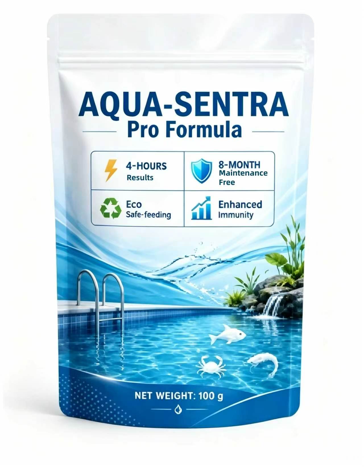 Aqua-Sentra Pro Formula- End AlgaeNightmares, Restore YourPond's Beauty Fast!